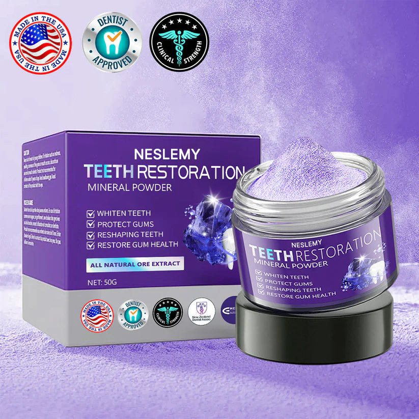 🏆Hot Sale⚡NESLEMY TeethRestoration Mineral Powder