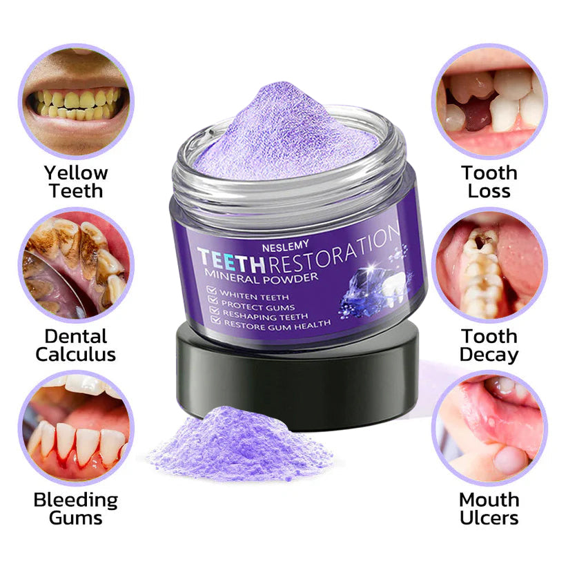 🏆Hot Sale⚡NESLEMY TeethRestoration Mineral Powder