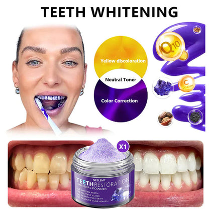 🏆Hot Sale⚡NESLEMY TeethRestoration Mineral Powder