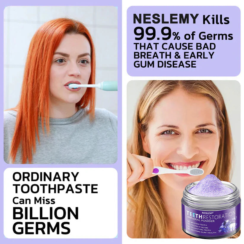 🏆Hot Sale⚡NESLEMY TeethRestoration Mineral Powder