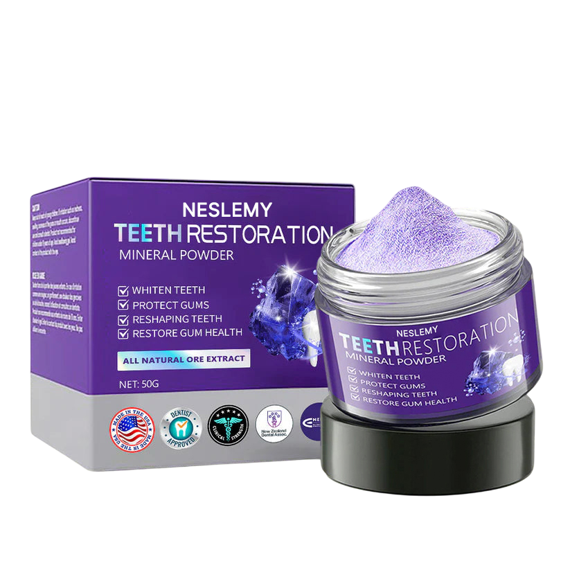 🏆Hot Sale⚡NESLEMY TeethRestoration Mineral Powder
