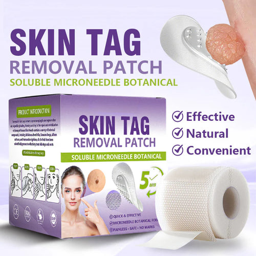 💖BUY 1 GET 1 FREE -✨LOVILDS™ SOLUBLE MICRONEEDLE BOTANICAL SKIN TAG REMOVAL PATCH