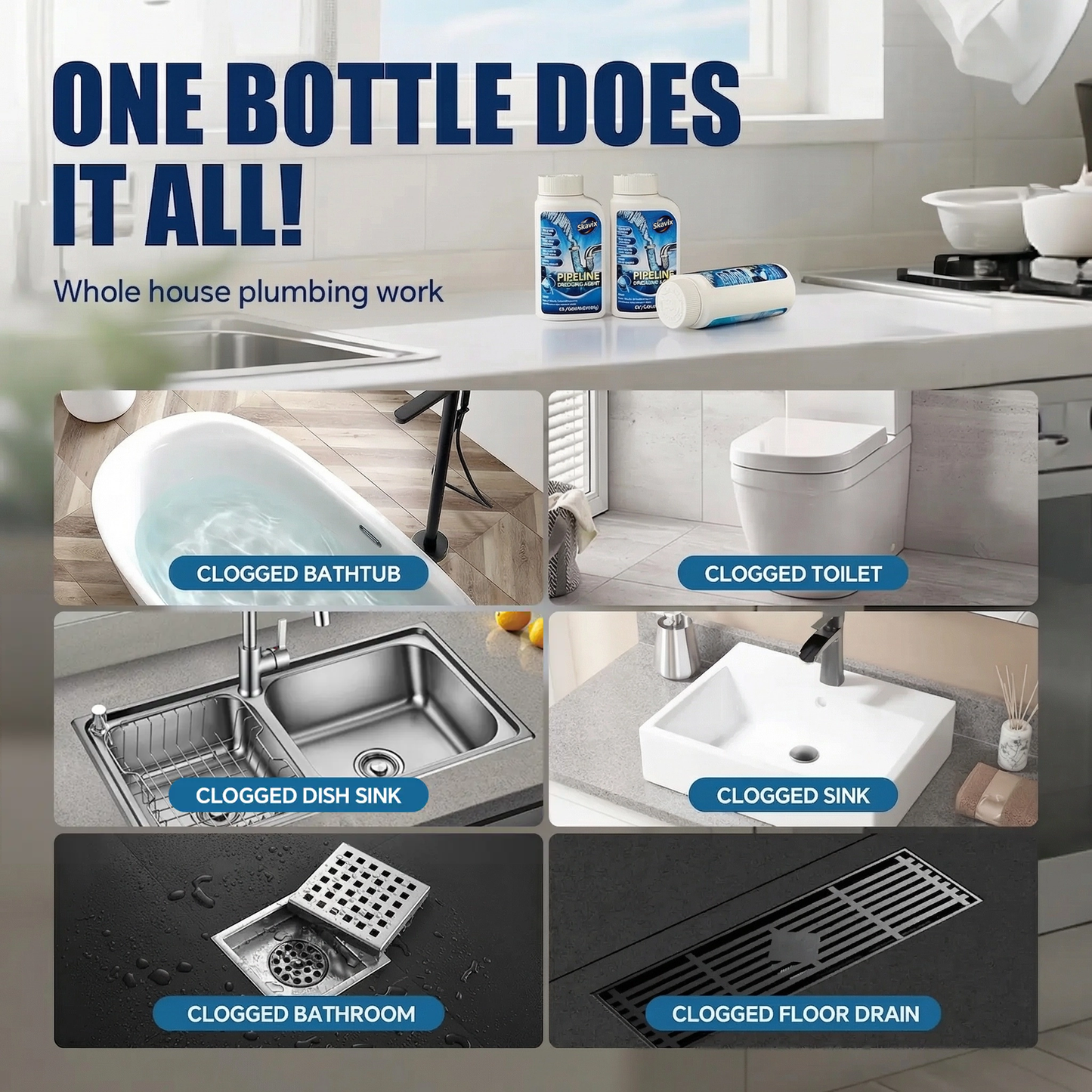 🏆Hot-Sale⚡Skavix Sink & Drain Cleaner