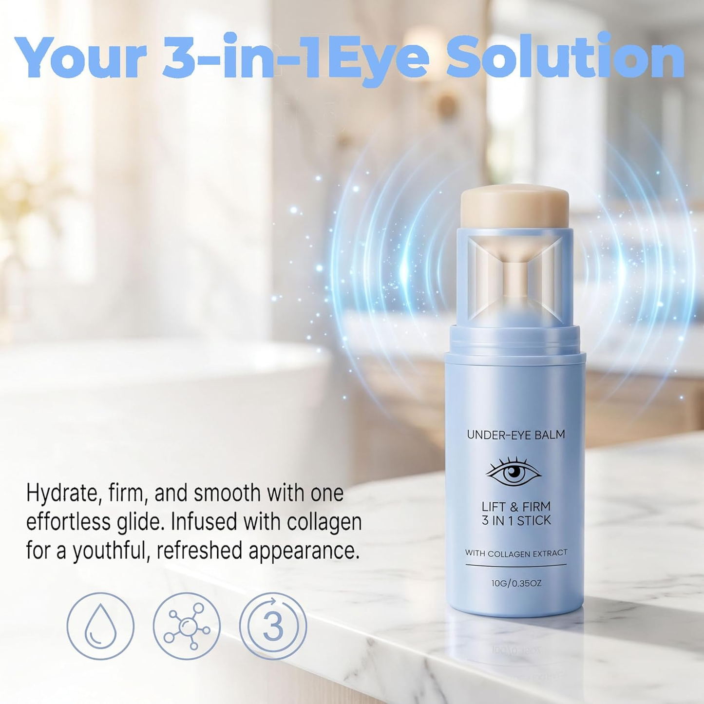 ✨ Korean Collagen Eye Miracle Stick  Wake Up Looking 10 Years Younger In Seconds 👀