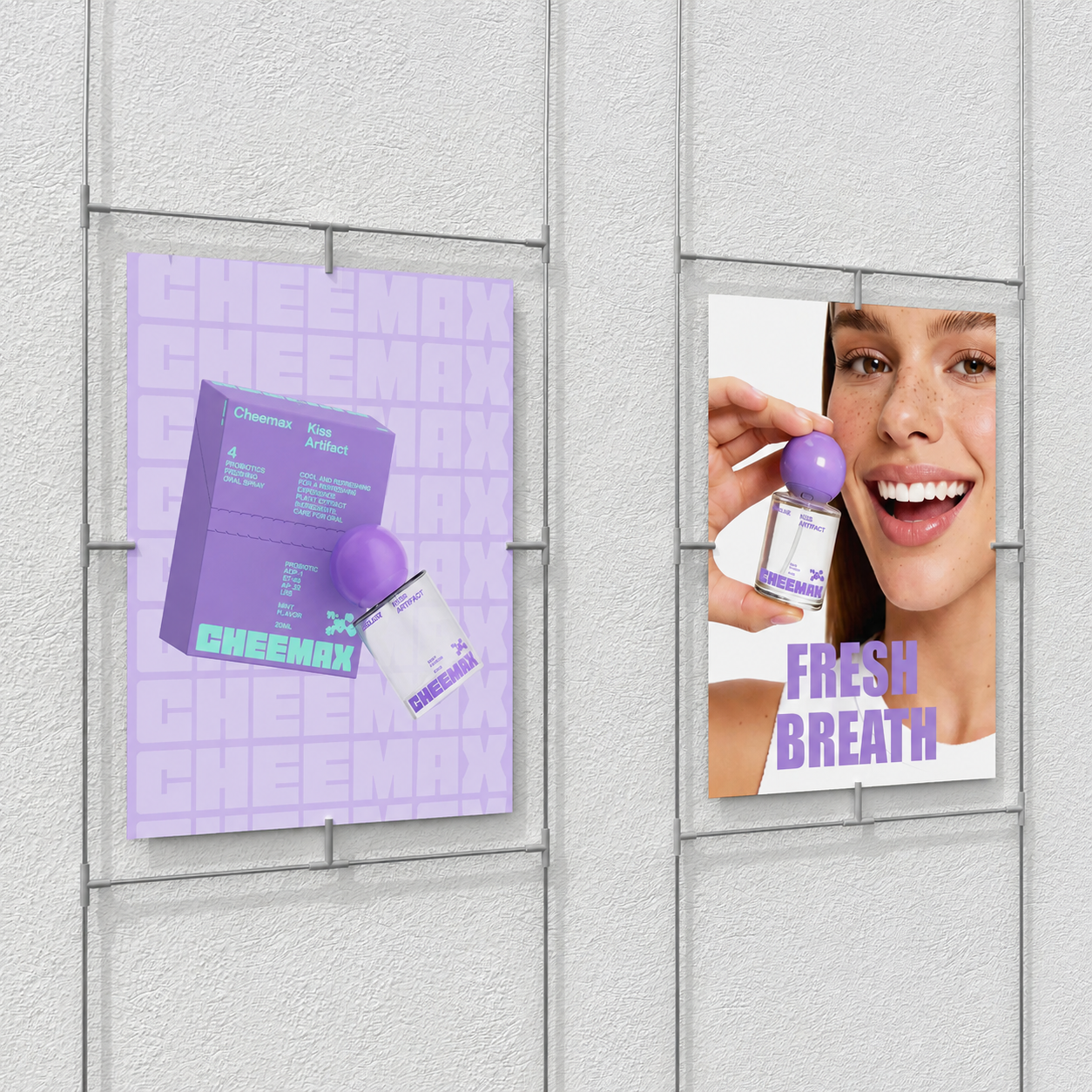 Cheemax Probiotic Oral Spray 20ml - Fresh Breath & Oral Care, Sugar-Free, Portable, Long-Lasting Freshness