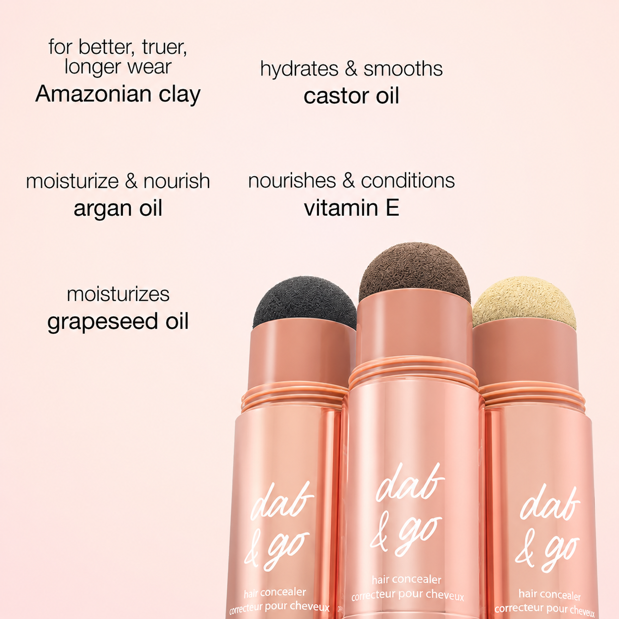 ✨𝑶𝒇𝒇𝒊𝒄𝒊𝒂𝒍 𝑺𝒕𝒐𝒓𝒆 - 60% OFF - Shape tape dab & Go hair concealer